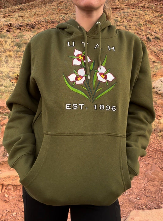 Utah State Flower Hoodie